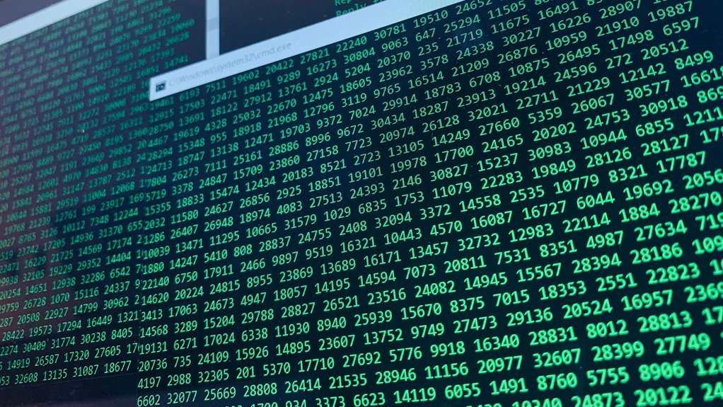 random string of letters and digits